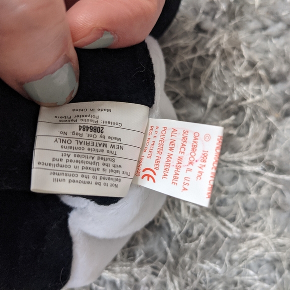 Fortune Beanie Baby with errors - Picture 7 of 8